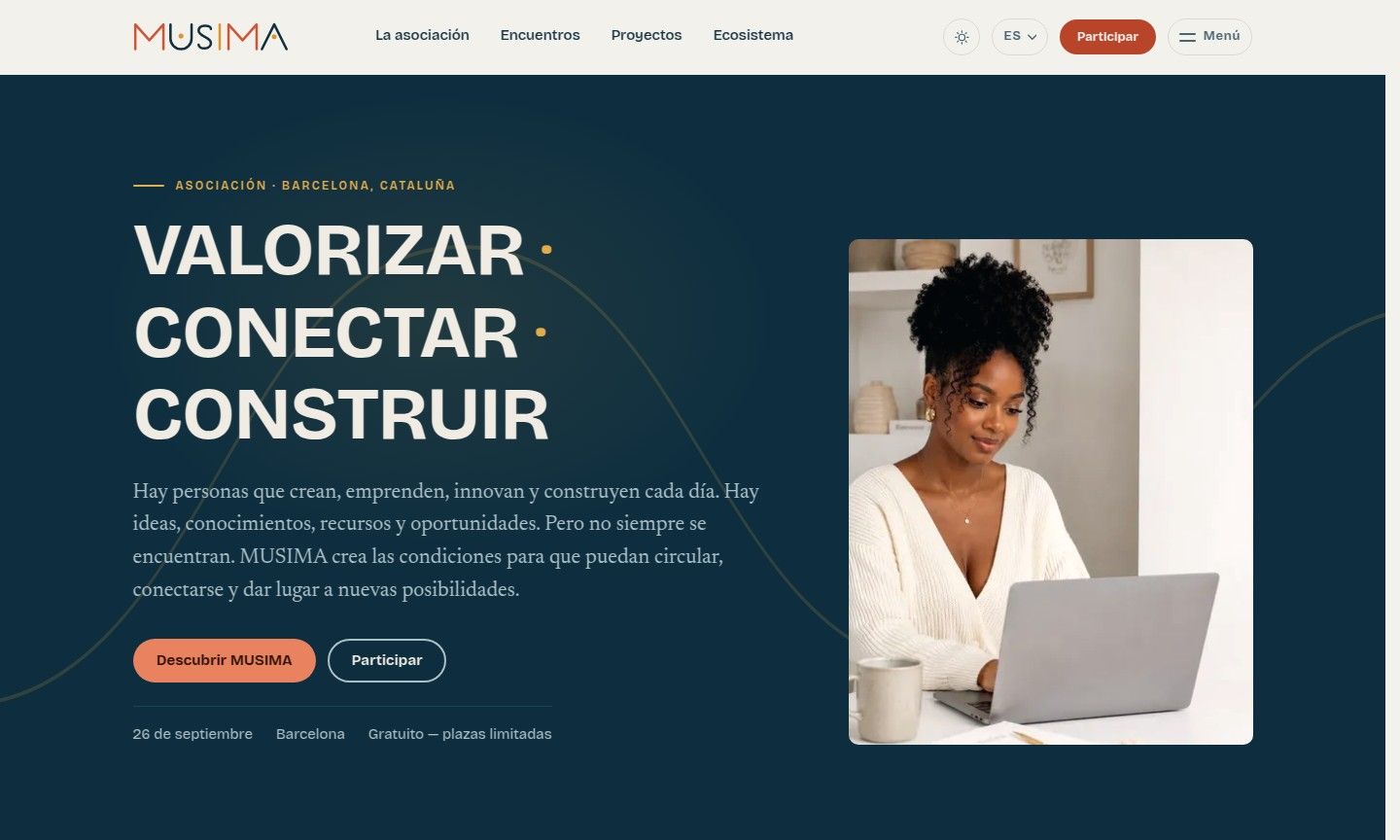 Vista del proyecto Musima